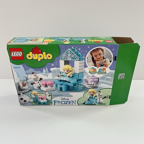 Lego Duplo Frozen Disney 10920 Elsa and Olaf's Tea Party Complete W/ Box & Book - Picture 8 of 12